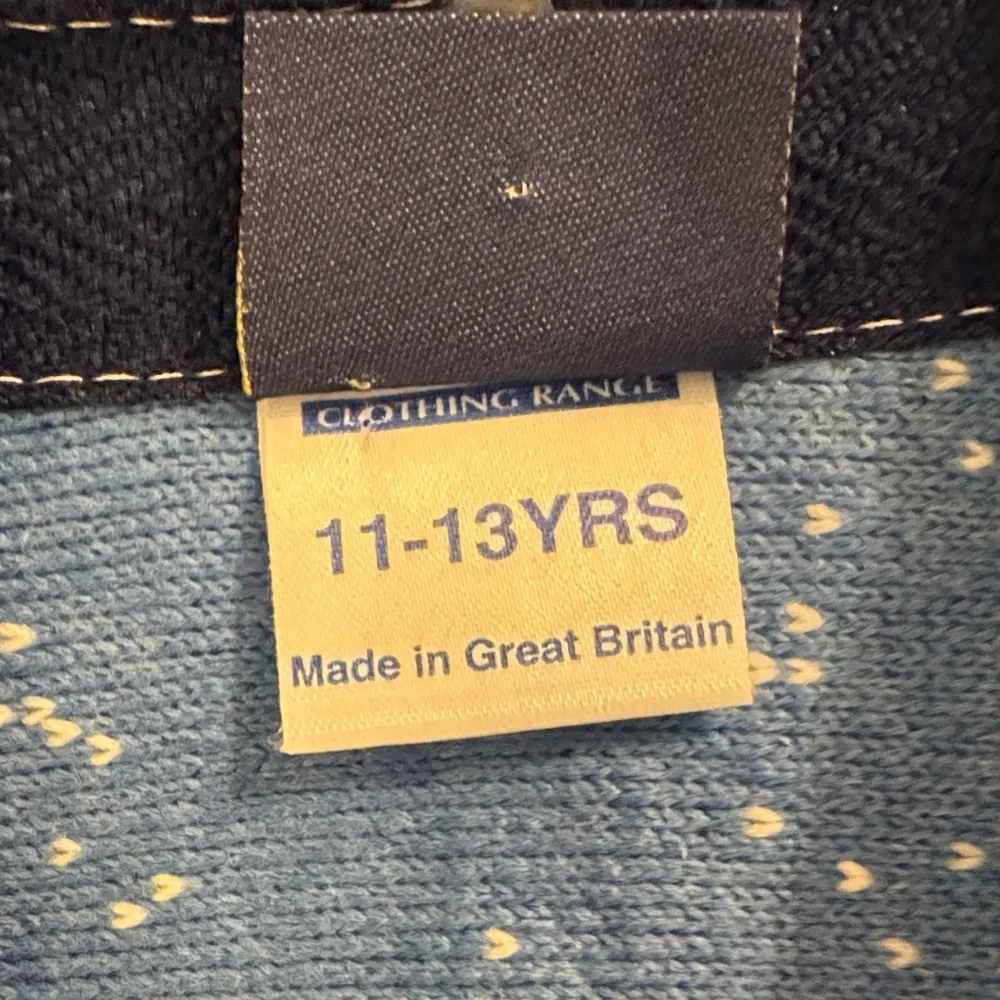 Kids Griffin England  Blue Fleece Jacket with Horse Design